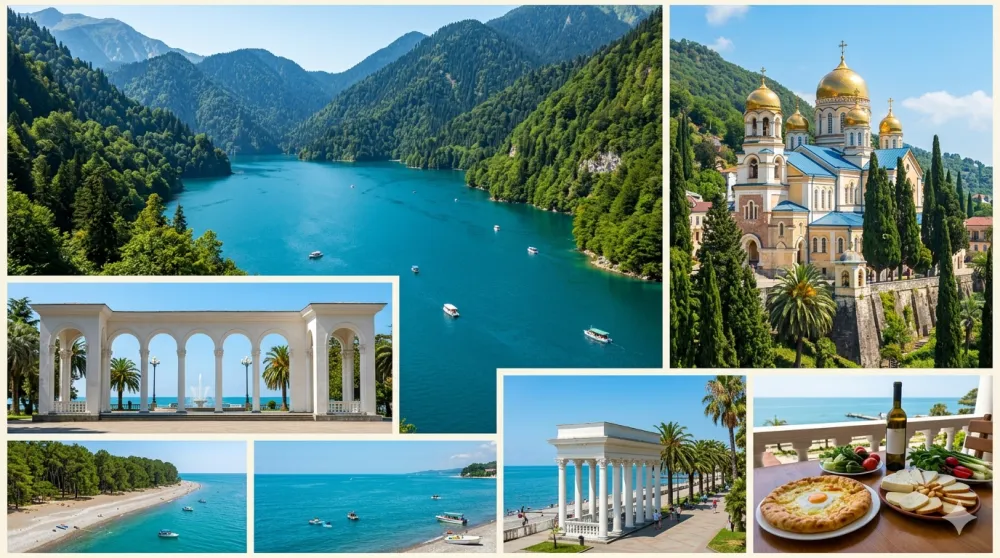 На море: 15. Абхазия