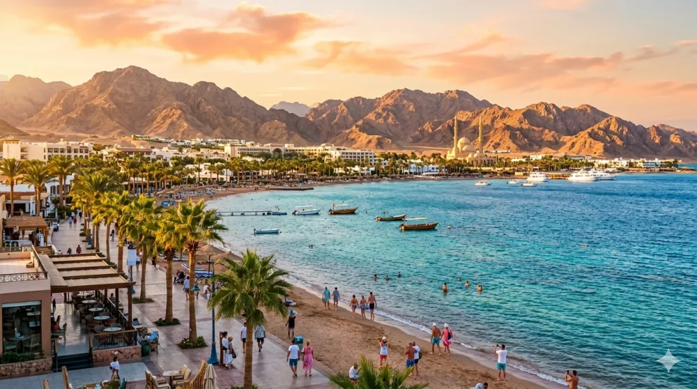 Прямой перелет из Перми к побережью Шарм-эш-Шейха