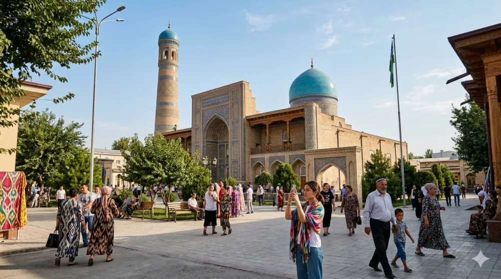 Прямой перелет из Новосибирска в солнечный Узбекистан