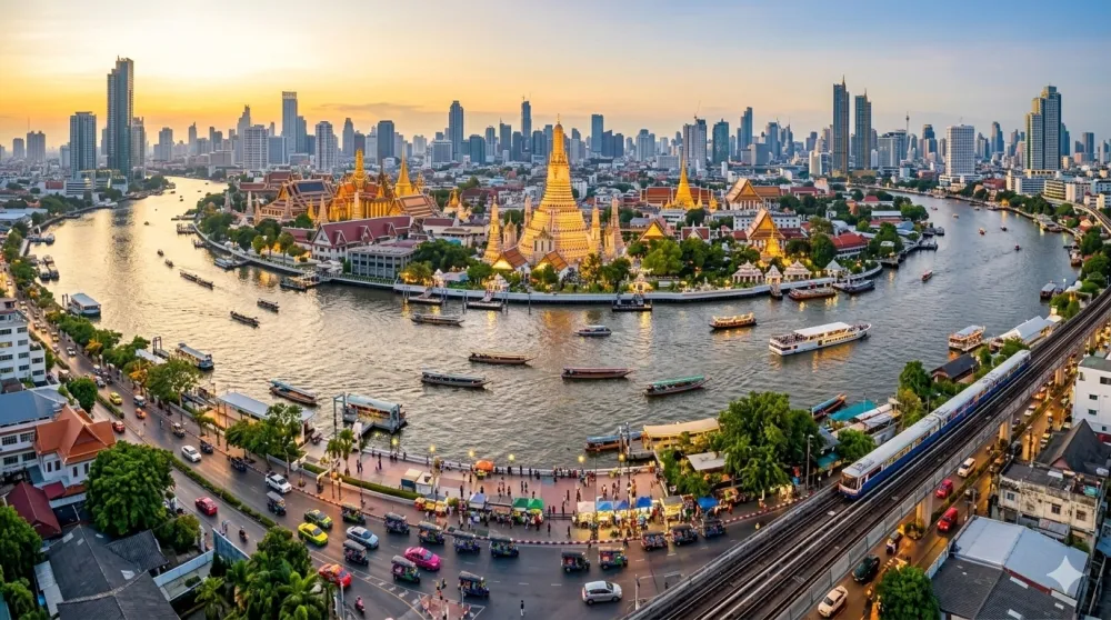 Перелет из Новосибирска в Таиланд через Бангкок