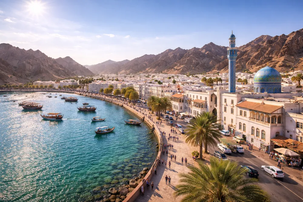 Перелет из Санкт-Петербурга в Оман с одной пересадкой