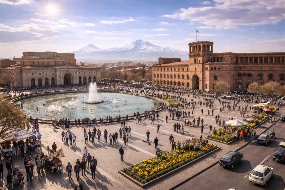 Прямой перелет из Самары в Армению