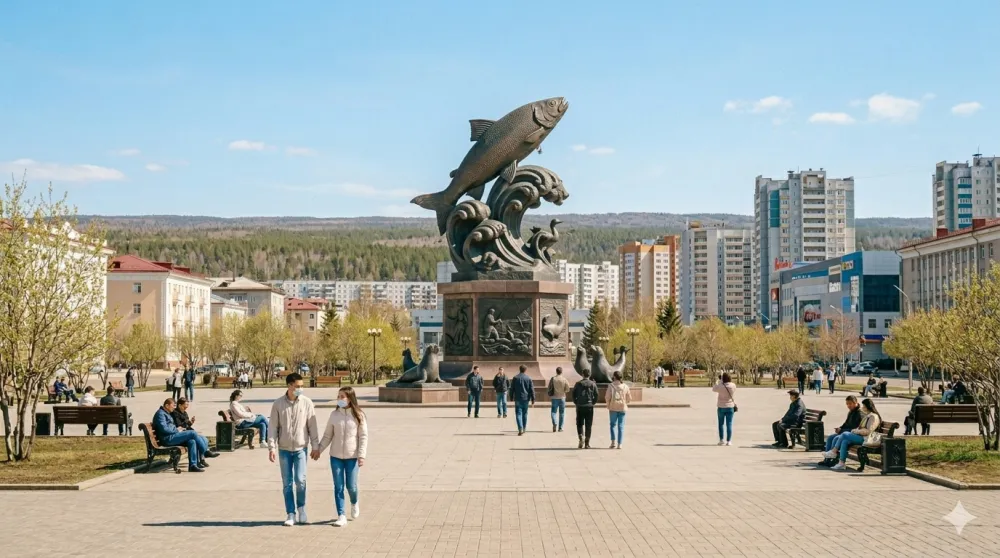 Из Красноярска в Нижнеангарск к ледяным просторам северного Байкала