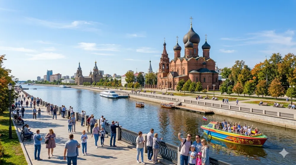 Из Казани в Ярославль за прогулками по набережной и духом истории