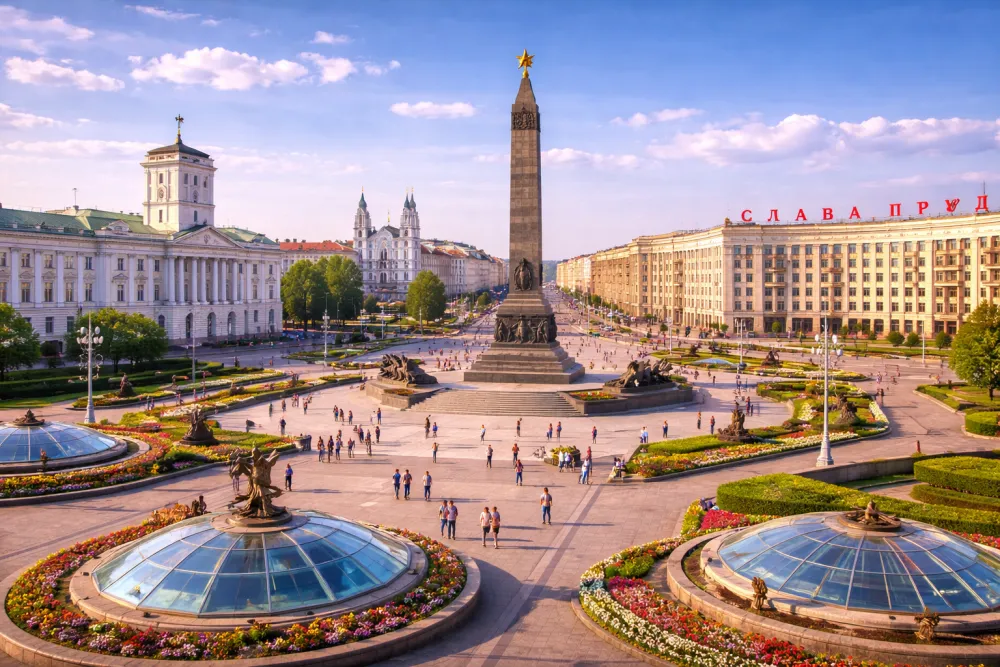 Из Минеральных Вод в Минск за прогулками по паркам и замкам