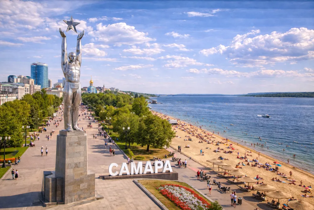 Из Уфы в Самару за волжскими закатами и прогулками по набережной