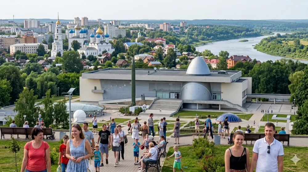 Из Казани в Калугу за космической историей и тихими прогулками