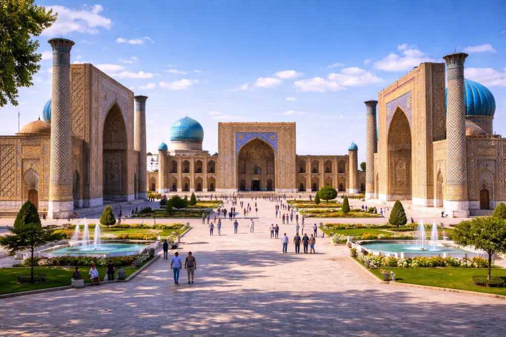 Из Москвы в Самарканд за бирюзовыми куполами и вкусом Востока