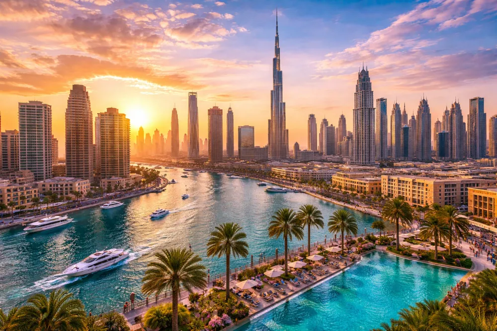 Из Сочи в Дубай за футуристичными видами и теплым заливом