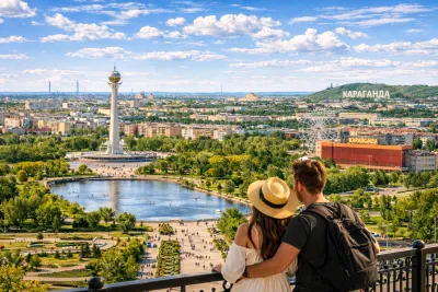 Дешевые авиабилеты Москва — Караганда, прямой рейс на 14 марта, цена 10 290 руб
