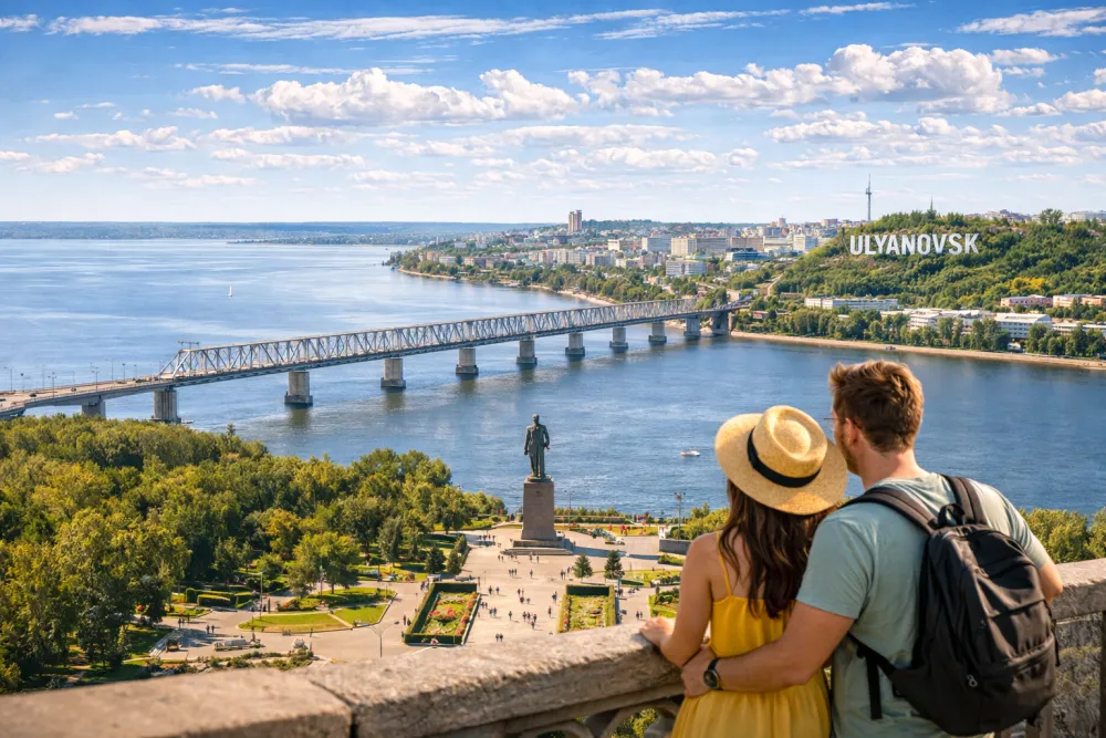 Из Москвы в Ульяновск за прогулками над Волгой