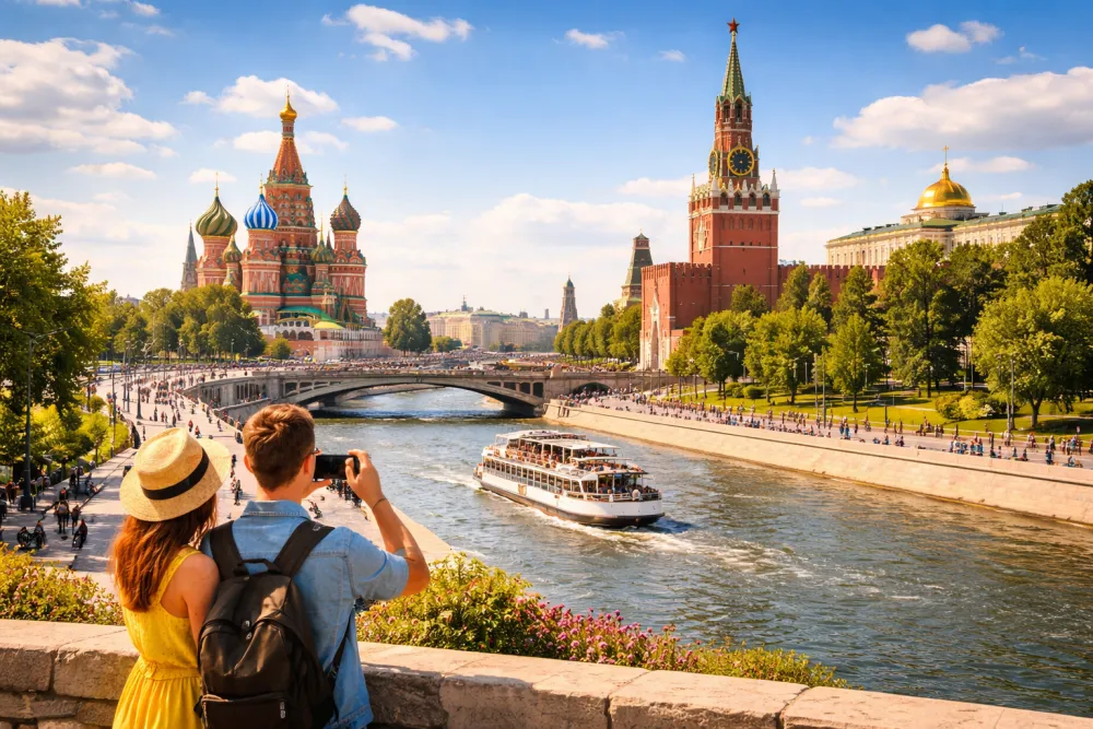 Из Уфы в Москву за весенними прогулками и столичным ритмом