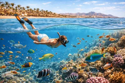 Дешевые авиабилеты Минеральные Воды — Шарм-эш-Шейх, прямой рейс на 16 марта, цена 4 500 руб