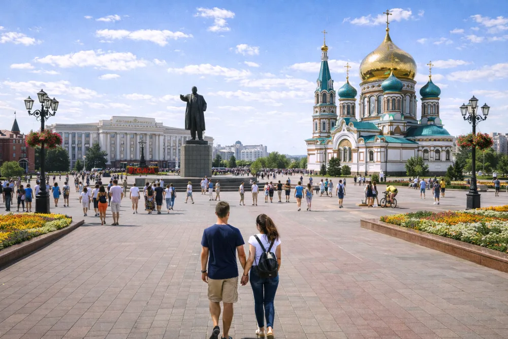 Весенний Омск из Екатеринбурга: почувствуйте настоящий сибирский дух