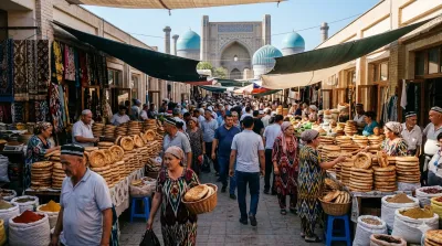Дешевые авиабилеты Санкт-Петербург — Самарканд, прямой рейс на 22 марта, цена 6 790 руб