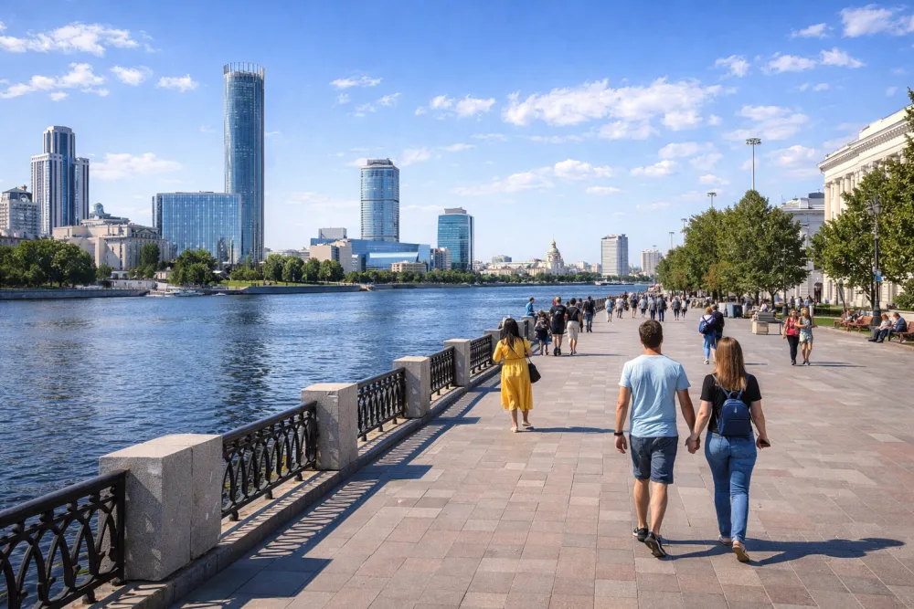 Сочи — Екатеринбург: Прямиком к индустриальному сердцу Урала