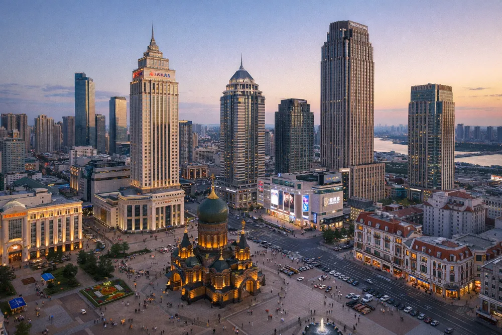 Из Благовещенска в Харбин, Китай — за первой встречей с Поднебесной