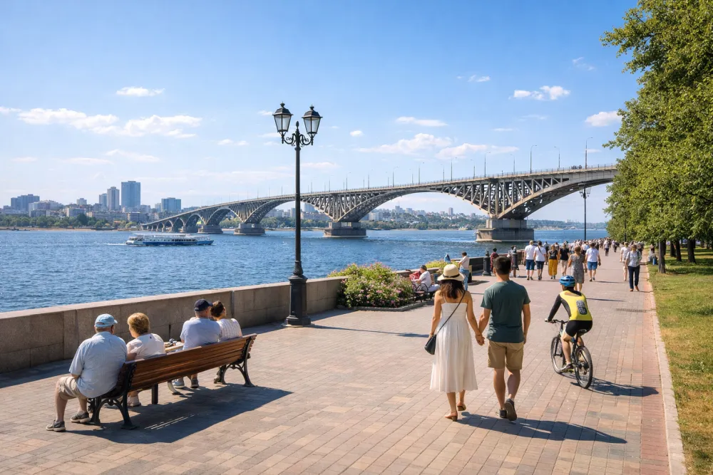 Из Екатеринбурга в Саратов и обратно — на недельку до восьмого