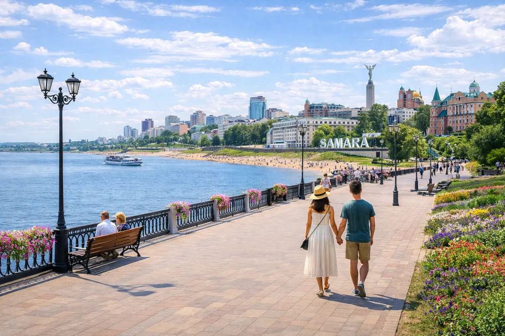 Из Москвы в Самару за волжским гостеприимством и огнями набережной