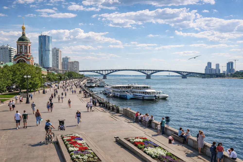 Из Москвы в Саратов — за весенними пейзажами на Волге