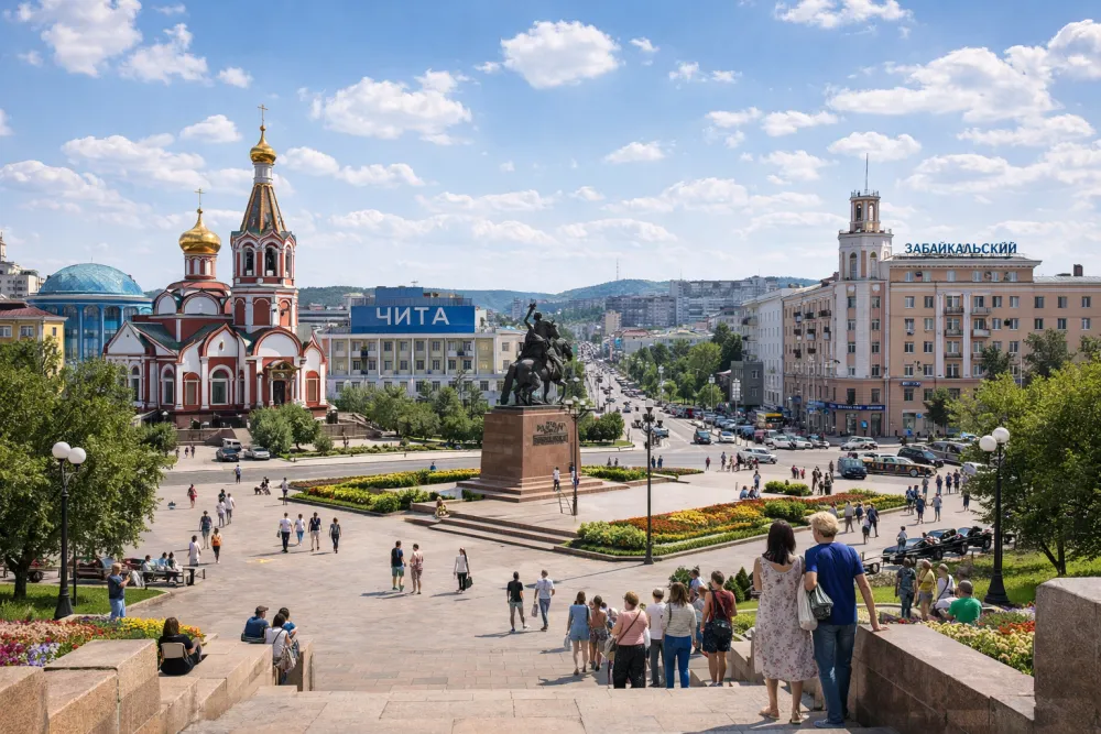 Из Санкт-Петербурга в Читу — за легендарным спокойствием забайкальских степей