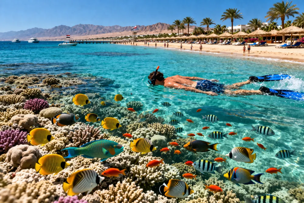 Из Уфы в Шарм-эш-Шейх — за солнцем Красного моря.