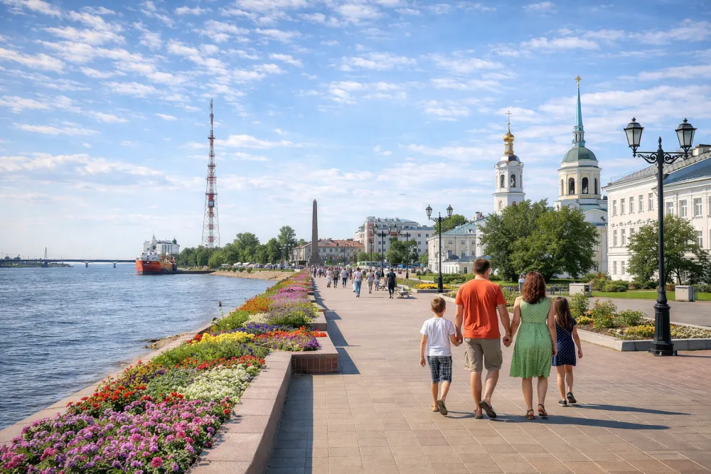 Из Сочи в Архангельск — за северной романтикой и свежим бризом