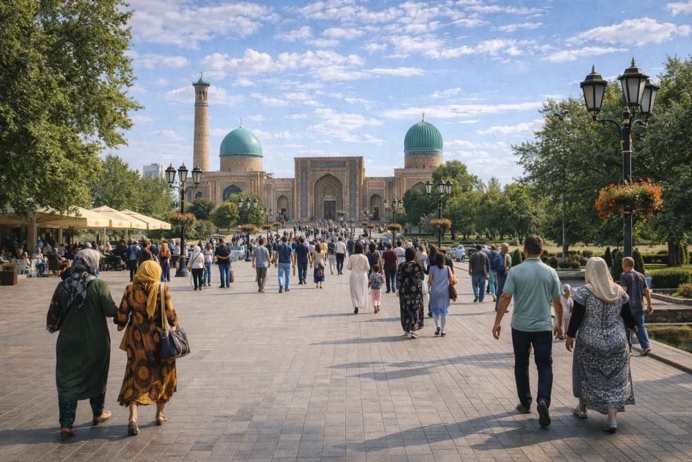 Из Самары в Ташкент — за яркими впечатлениями Востока
